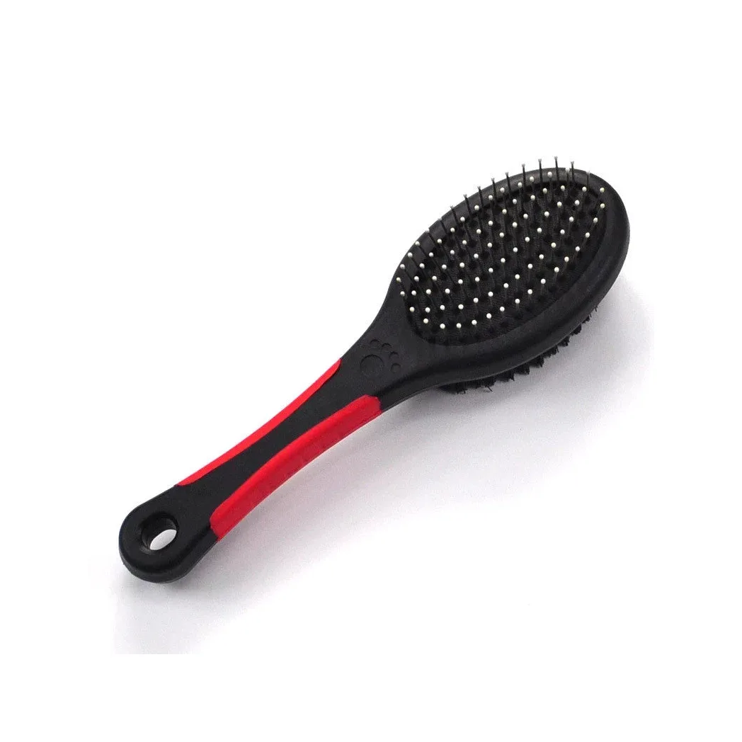 Double Sided Dog Pet Fur Grooming Brush