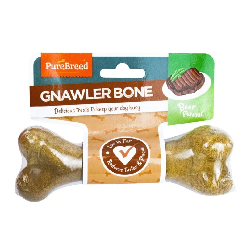 Pet Dog Treats Beef Gnawler Bone 105G