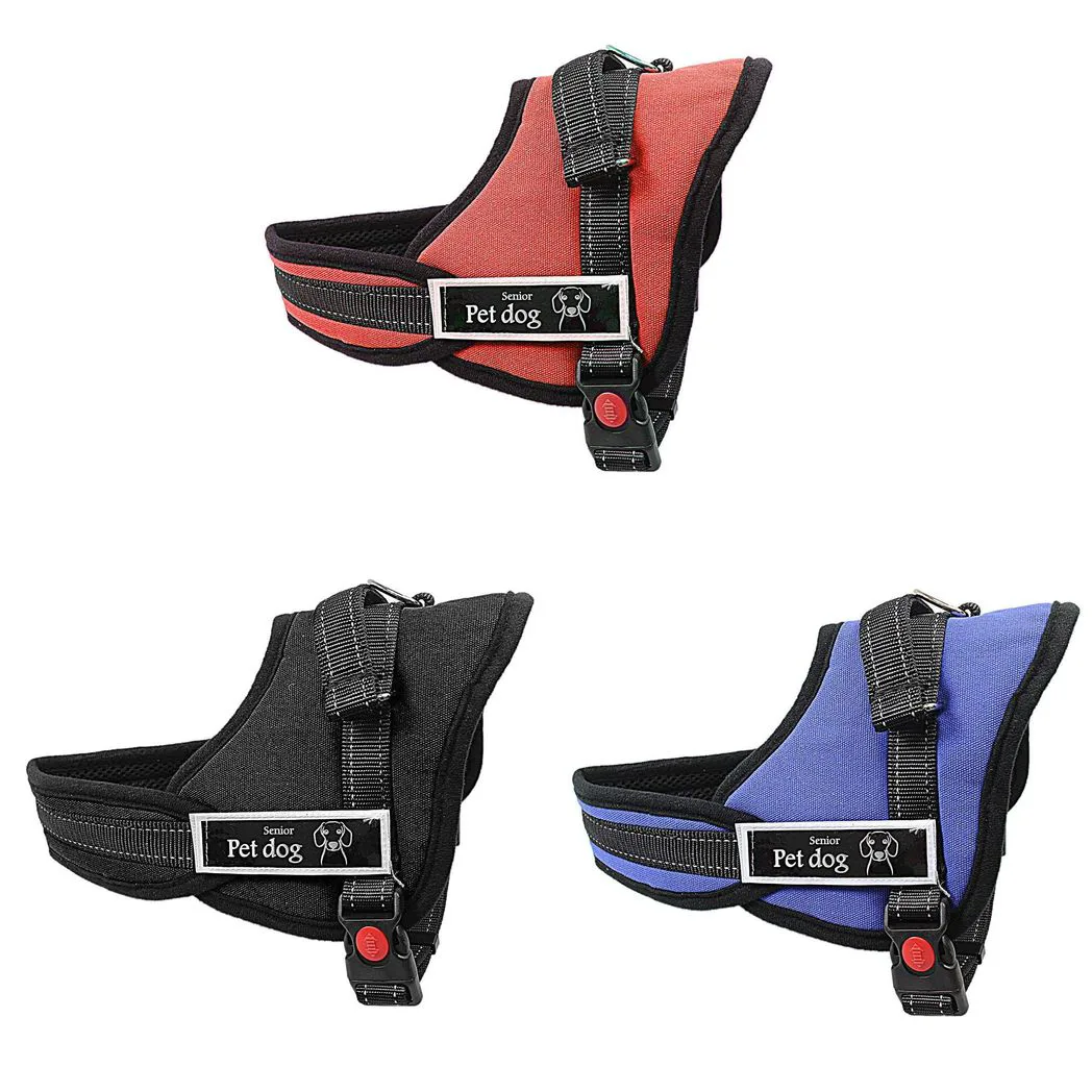 Pet Dog Adjustable Harness Size Small Assorted Colours