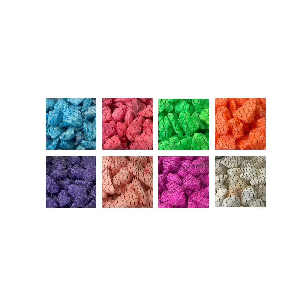 Bag Of Small Aquarium Fish Tank Coloured Stones Assorted Sizes 3640