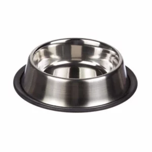 Steel Pet Bowl Dog Feeding Bowl Small Size 18 cm